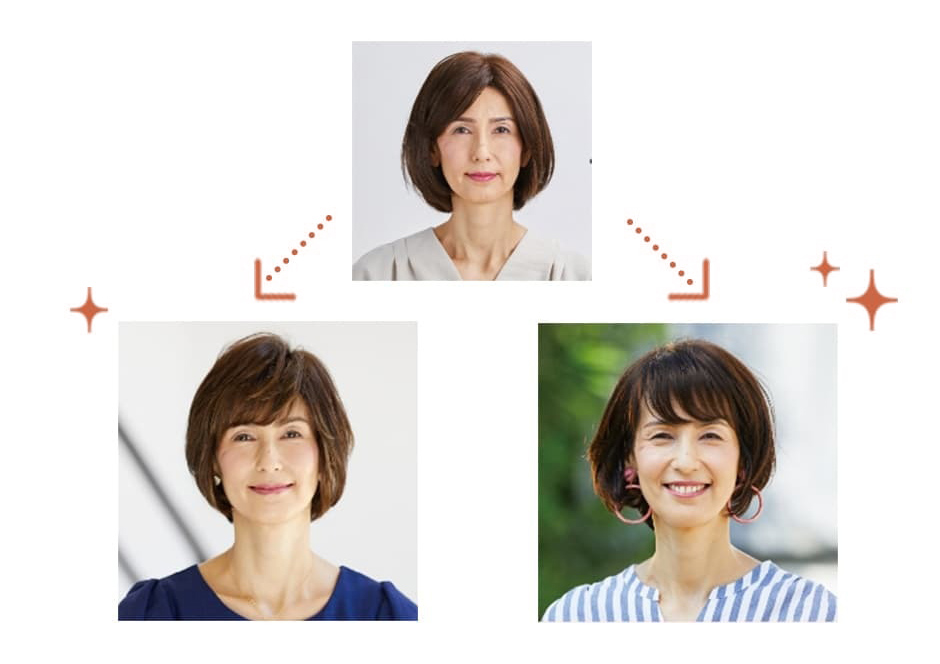 似合わせカット イメージ
